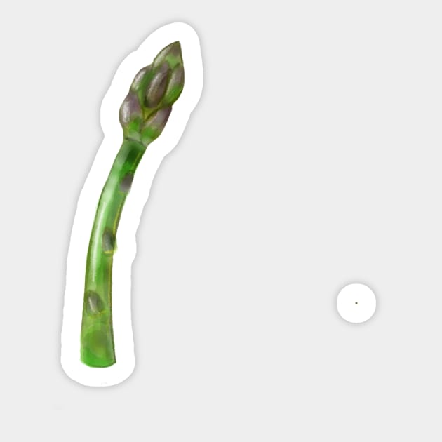 Asparagus Sticker by melissamiddle